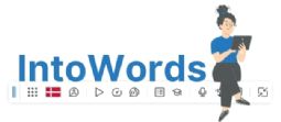 IntoWords 3 års licens  - eksempel fra produktgruppen oplæsningsprogrammer og skærmlæsere uden skrivestøtte