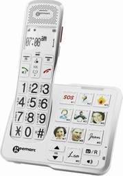 Geemarc Amplidetect 595 forstærkertelefon med fotos Geemarc Amplidetect 595 forstærkertelefon med fotos