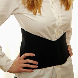 Lændebælte i neopren med velcro luk og optimal individuel tilpasning  - eksempel fra produktgruppen lumbo-sakrale ortoser