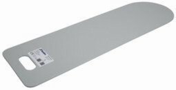 Transferbræt af PVC 800 x 245 - eksempel fra produktgruppen glidebrætter til forflytning i siddende stilling mellem to sæder Transferbræt af PVC 800 x 245 - eksempel fra produktgruppen glidebrætter til forflytning i siddende stilling mellem to sæder