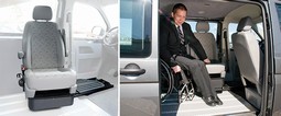 BraunAbility 6-Way Base - klik for at se billedet i fuld størrelse - åbner i nyt vindue BraunAbility 6-Way Base