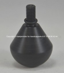 Comde stor alm. spids. Gevind 8mm