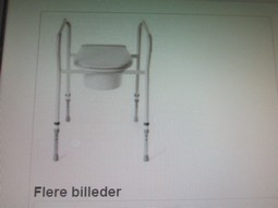 Fritstående toiletforhøjer Fritstående toiletforhøjer