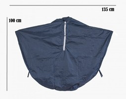 Regnponcho til kørestolsbrugere