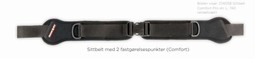 Sittbelt Comfort Pro, 2-punktssele - eksempel fra produktgruppen bælter uden skulderfiksering Sittbelt Comfort Pro, 2-punktssele - eksempel fra produktgruppen bælter uden skulderfiksering