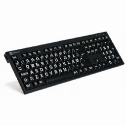 LogicKeyboard NERO - Hvid på sort LogicKeyboard NERO - Hvid på sort