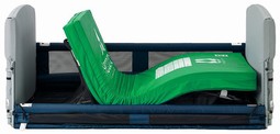 Floorbed sengehest med polstret bund