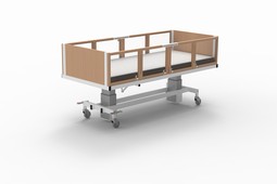 Beta Barneseng Vigga 4 - eksempel fra produktgruppen indstillelige senge, 4-delt liggeflade, motoriseret Beta Barneseng Vigga 4 - eksempel fra produktgruppen indstillelige senge, 4-delt liggeflade, motoriseret
