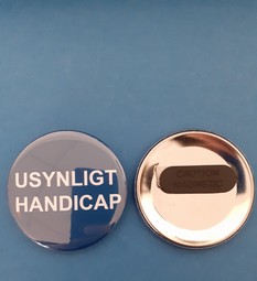 Rund badge med tekst Rund badge med tekst