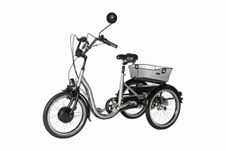 Stabilo Small P20 - eksempel fra produktgruppen trehjulede cykler til én cyklende person, to baghjul Stabilo Small P20 - eksempel fra produktgruppen trehjulede cykler til én cyklende person, to baghjul