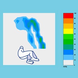 All up Multi Small Silent & Soft - trykaflastende pude