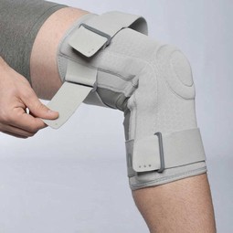 Knæbind med hængsler 40702 - klik for at se billedet i fuld størrelse - åbner i nyt vindue Knæbind med hængsler 40702