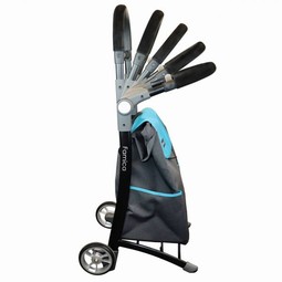 Koala indkøbsvogn med hvilesæde - klik for at se billedet i fuld størrelse - åbner i nyt vindue Koala indkøbsvogn med hvilesæde