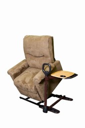 Couch-Tray - flytbart støttehåndtag - klik for at se billedet i fuld størrelse - åbner i nyt vindue Couch-Tray - flytbart støttehåndtag