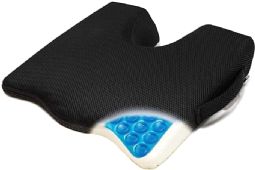 Ergonomisk skråpude m. gelé til aflastning af haleben Ergonomisk skråpude m. gelé til aflastning af haleben