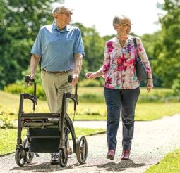 Rollz Motion Rhythm Parkinson Rollator og Transportstol
