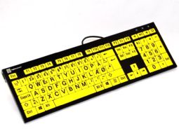 Logickeyboard - XLprint NERO PC