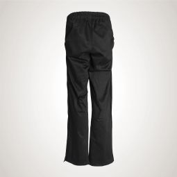 Bukser med skrå gennemgående lynlåse