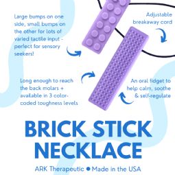 Brick Stick Bidehalskæde - klik for at se billedet i fuld størrelse - åbner i nyt vindue Brick Stick Bidehalskæde