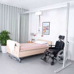 Molift Duo fritstående skinnesystem til loftlift