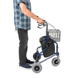 Trehjulet udendørs- og indendørs rollator - MONA Trehjulet udendørs- og indendørs rollator - MONA