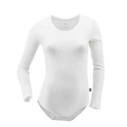 Bodystocking til voksne med lange ærmer - Hvid eller sort