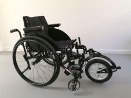 Track Wheel - Double Arm - aluminium - med fodplade Track Wheel - Double Arm - aluminium - med fodplade