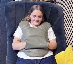 Trygge Max - eksempel fra produktgruppen sansestimulerende dyner og tæpper Trygge Max - eksempel fra produktgruppen sansestimulerende dyner og tæpper