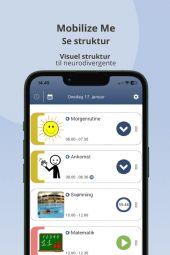 Mobilize Me: Se struktur - eksempel fra produktgruppen kalendere og tidsplaner som software Mobilize Me: Se struktur - eksempel fra produktgruppen kalendere og tidsplaner som software