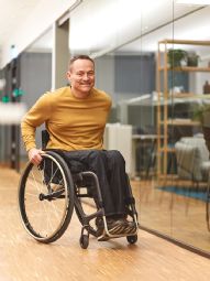 Panthera X3 - eksempel fra produktgruppen manuelle kørestole med fast ramme, standardmål Panthera X3 - eksempel fra produktgruppen manuelle kørestole med fast ramme, standardmål