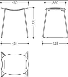 HEWI Badestol med stel i sort og sort sæde - klik for at se billedet i fuld størrelse - åbner i nyt vindue HEWI Badestol med stel i sort og sort sæde