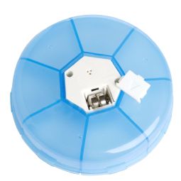 Pilleæske 7 store rum og lydalarm