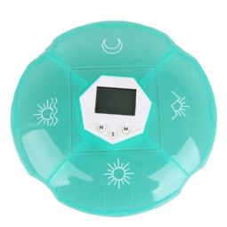 Pilleæske 4 store rum og lydalarm