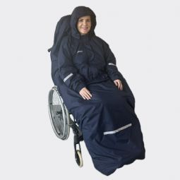 Vinterregnslag med ærmer Vinterregnslag med ærmer