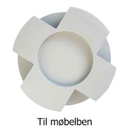 Stole- og sengeforhøjer til ben og meder 4 stk