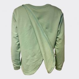 Sweatshirt med overfald
