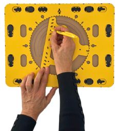 TactiPad - eksempel fra produktgruppen linealer, tegnetrekanter og tegneskabeloner TactiPad - eksempel fra produktgruppen linealer, tegnetrekanter og tegneskabeloner