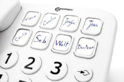 Geemarc Photo110 fastnettelefon med fototaster