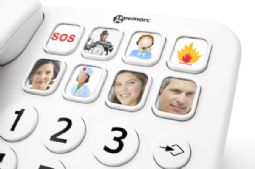 Geemarc Photo110 fastnettelefon med fototaster