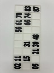 Taktil Banko  - eksempel fra produktgruppen brætspil, terningespil og tilbehør