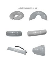 Cylinderformet pude Cylinderformet pude