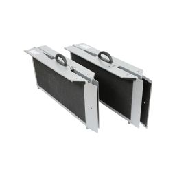 Kuffertrampe (dobbeltfoldede)