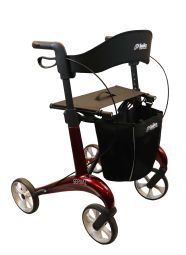 Serval kulfiberrollator - klik for at se billedet i fuld størrelse - åbner i nyt vindue Serval kulfiberrollator