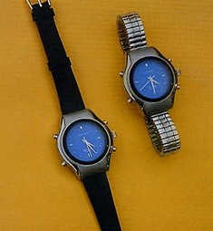 Armbåndsure m. engelsk tale