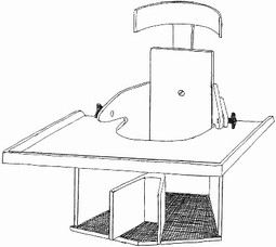 Hjørnestol bord - example from the product group lap trays for wheelchairs Hjørnestol bord - example from the product group lap trays for wheelchairs