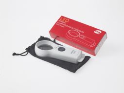 Coil LED Illuminated pocket Magnifier - click to see picture in full size - opens new window Coil LED Illuminated pocket Magnifier