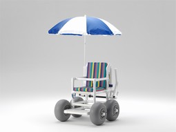 RCN Beach wheelchair  - example from the product group manual attendant-controlled wheelchairs for beach and off-road