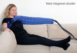 Apodan Lympha Press Armmanchet med lynlås (multikammer manchet) Apodan Lympha Press Armmanchet med lynlås (multikammer manchet)