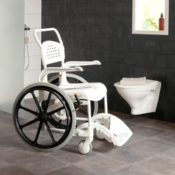 Etac Clean Mobile Shower commode, self propelled