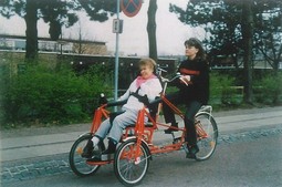 Mr. Pedersen Reclining bike with power-assist